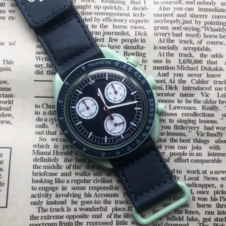 Omega × Swatch Moonwatch Style